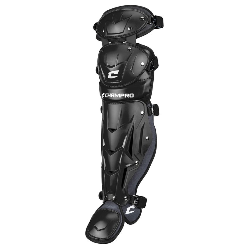 CHAMPRO Optimus Pro Leg Guard - 14.5"" Shin Length, Black (CG181-CG186) - Image 3